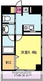 ラ・フォート宮前【4階】の間取り