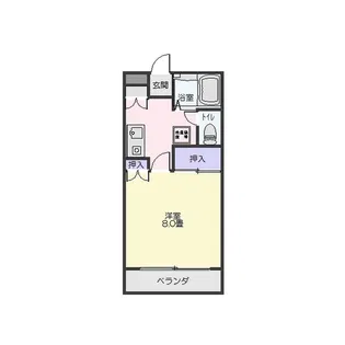 ヴァンフォーレ石坂【3階】の間取り