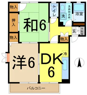 東京都世田谷区船橋1【アパート】の間取り