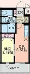(地下鉄荒井駅徒歩4分)荒井SKマンション【4階】の間取り
