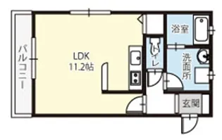 マロン【2階】の間取り