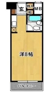 グランドハイツ博多【11階】の間取り