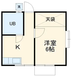 ハイツトリイ【2階】の間取り