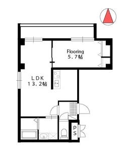 グリーンヒル宿河原【2階】の間取り