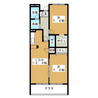 アークステージ【1階】の間取り