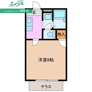 フォレスタ伊勢【2階】の間取り