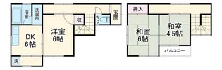 神奈川県横須賀市二葉2【一戸建】の間取り