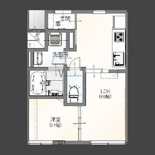 フルスタII【1階】の間取り