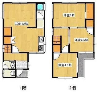 静岡県浜松市中央区西伊場町【一戸建】の間取り