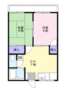 神奈川県川崎市麻生区王禅寺西3【アパート】の間取り
