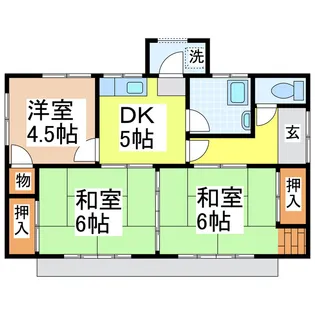 熊本県八代市豊原下町【一戸建】の間取り
