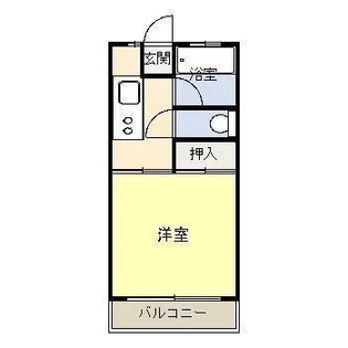カーサイズII【2階】の間取り