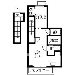 FigaroVII(フィガロ7)【2階】の間取り