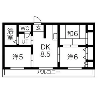 板倉第一ビル【3階】の間取り