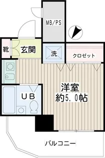 ネオマイム新子安弐番館【3階】の間取り