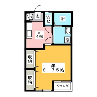 YMパーク622【2階】の間取り