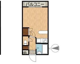 ロワイヤルヒルズ壱番館【8階】の間取り