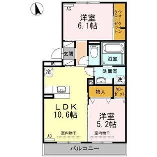 Sビレッジ【2階】の間取り