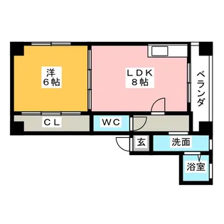 ケイリクス【3階】の間取り