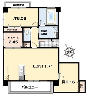 First天久【2階】の間取り
