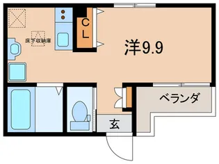 フロベール本駒込【1階】の間取り