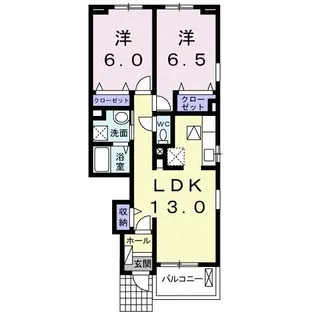 マルティーナ【1階】の間取り