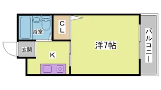 南町壱番館【1階】の間取り