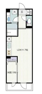 ザ・テラスコート英【3階】の間取り