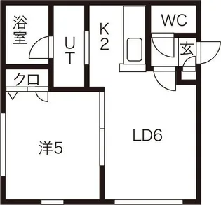 ヴィヴィ【2階】の間取り