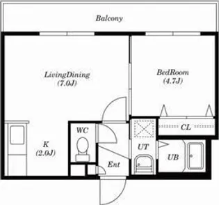 北海道札幌市東区北十七条東9【マンション】の間取り