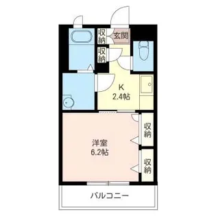 シャーメゾンMO・B【3階】の間取り