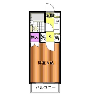 CITY29【2階】の間取り