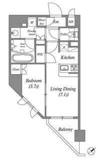 ISM練馬【8階】の間取り