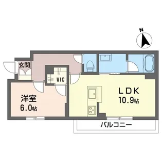 ルチェ【1階】の間取り