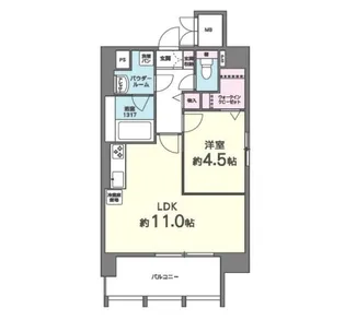 T.Y天六【5階】の間取り