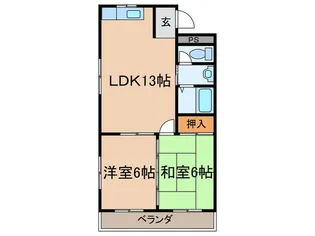 ピュアパレスM【3階】の間取り