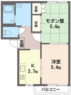 アネックススギ【1階】の間取り