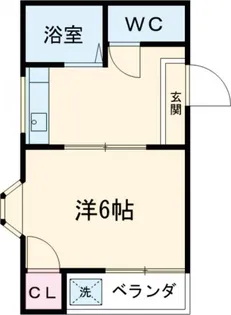 ウエストプラザ【3階】の間取り