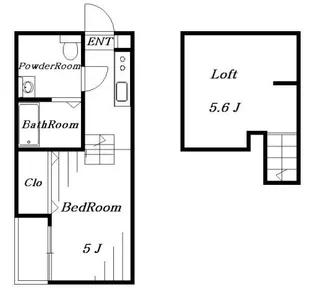 パーリッシィ稲毛【1階】の間取り
