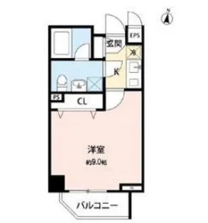 グランジット森下【2階】の間取り