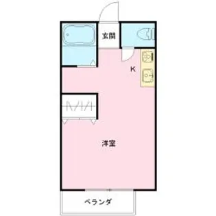 カーサドマーニ【2階】の間取り