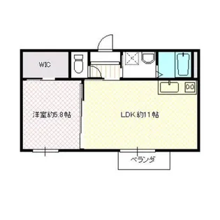 サニーコート【2階】の間取り