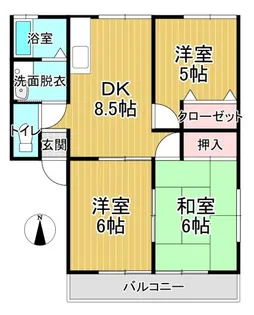 プルミエール【2階】の間取り