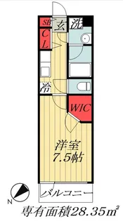 千葉県船橋市西船3【マンション】の間取り