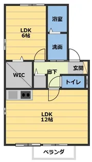 アルメリア【2階】の間取り