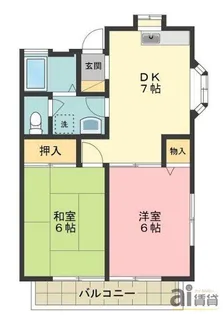 東京都練馬区南大泉4【アパート】の間取り