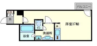 クレアジオーネ中之島西【5階】の間取り