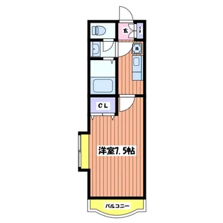エクセルいづみ【2階】の間取り