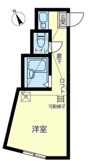 ユナイト川崎リヴォルノの杜【2階】の間取り