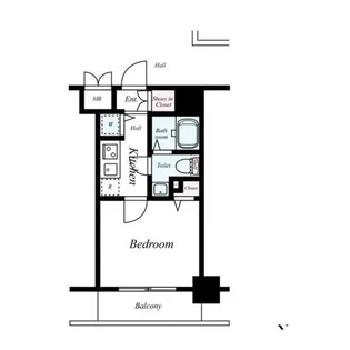 東京都文京区大塚3【マンション】の間取り